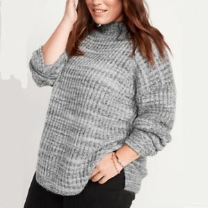 EUC Old Navy Heather Gray Tunic Sweater - XL